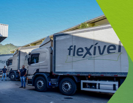 Frota própria Flexível garante mais agilidade nas entregas