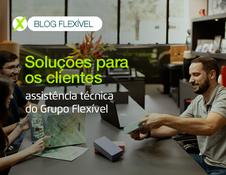 Soluções para os clientes: assistência técnica do Grupo Flexível
